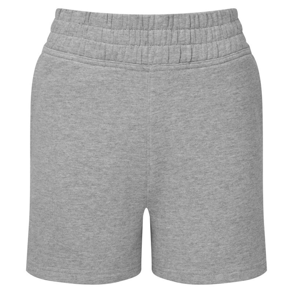 TriDri Womens/Ladies Heather Sweat Shorts / Heather Grey